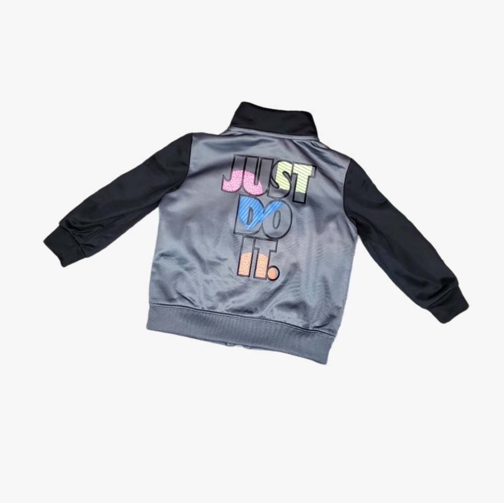 Nike black and gray 12 month matching set